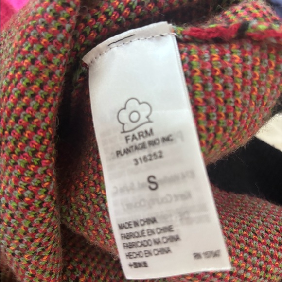 FARM Rio Multicolor Abstract Sweater - Picture 4 of 4